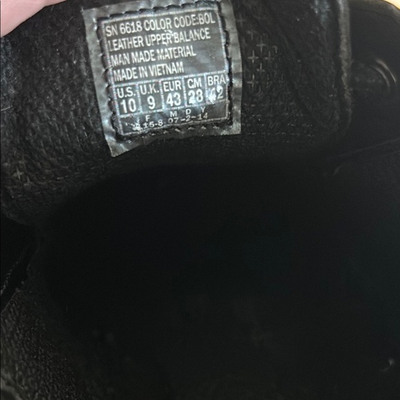 Skechers Black Leather Oxfords Classic Design - Picture 3 of 9